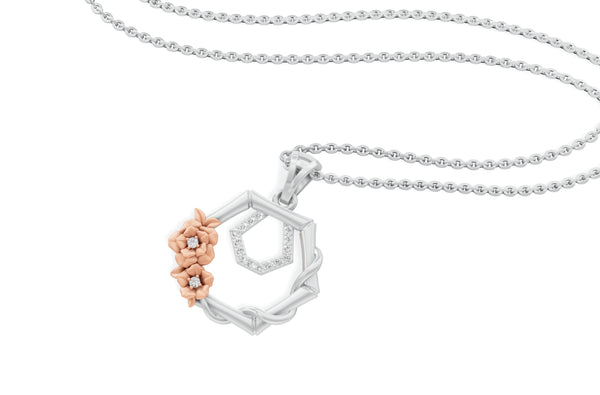 Aroma Floral Geometric Pendant