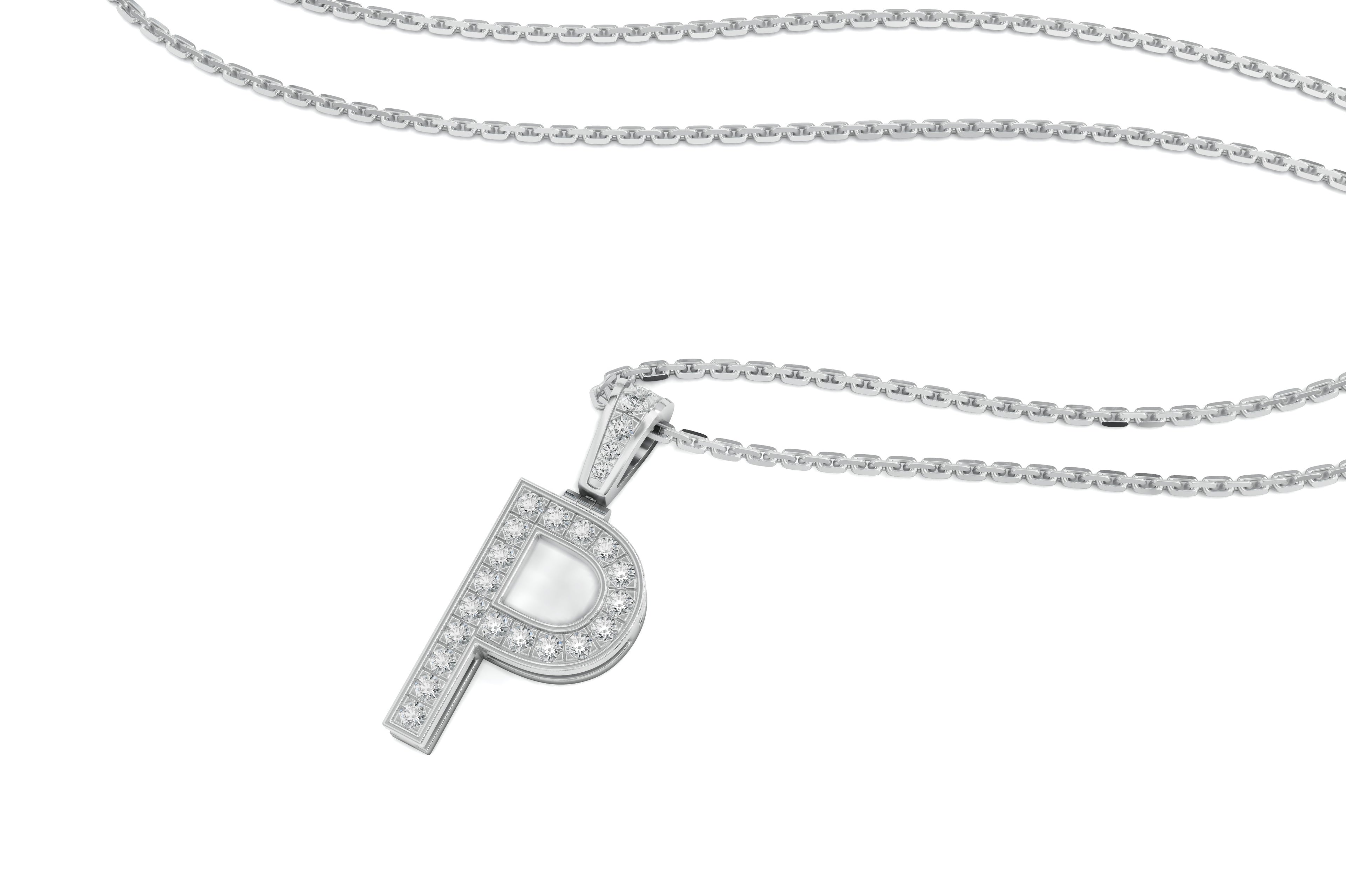 Platinized Sterling Silver