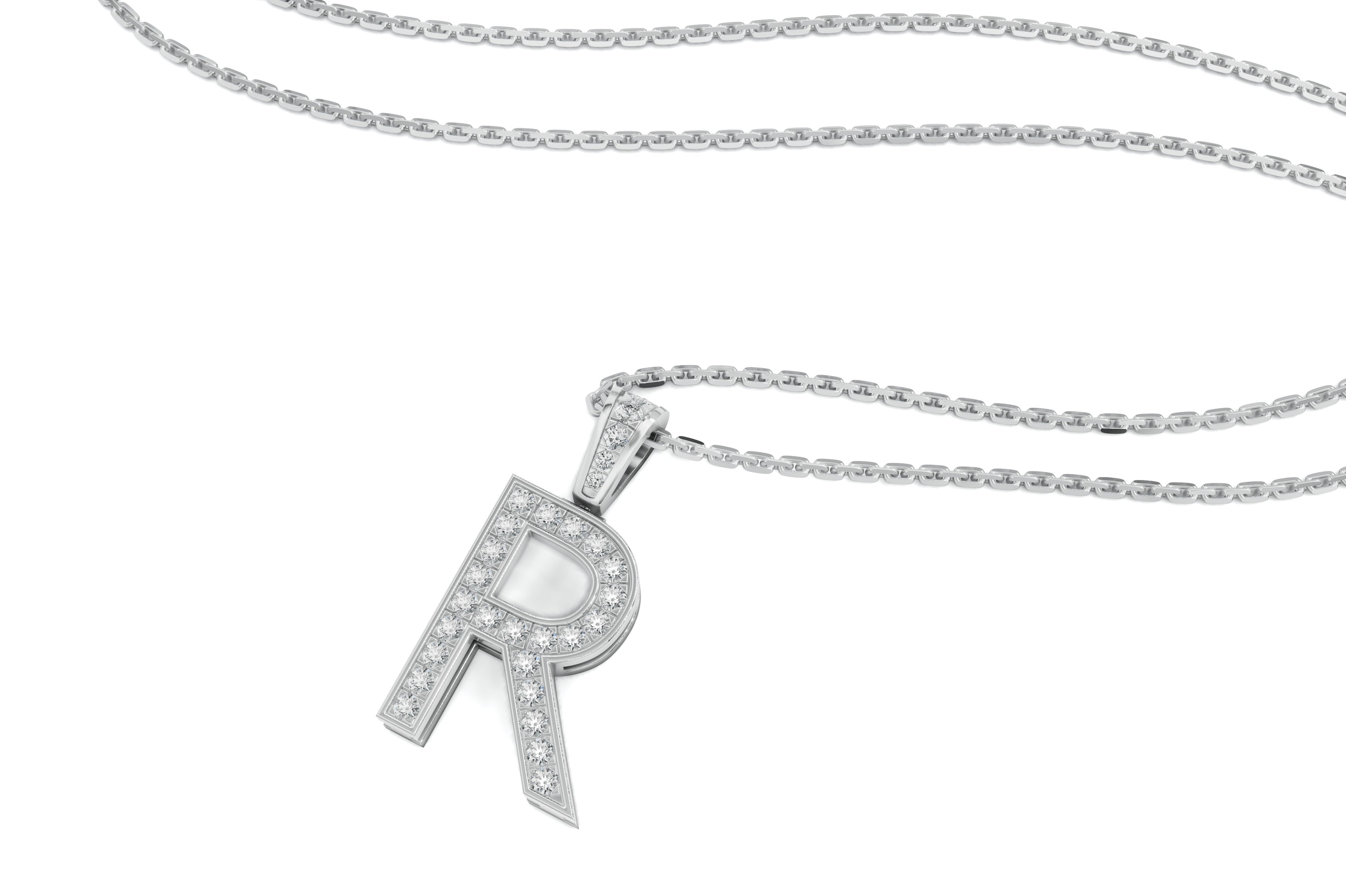 Platinized Sterling Silver