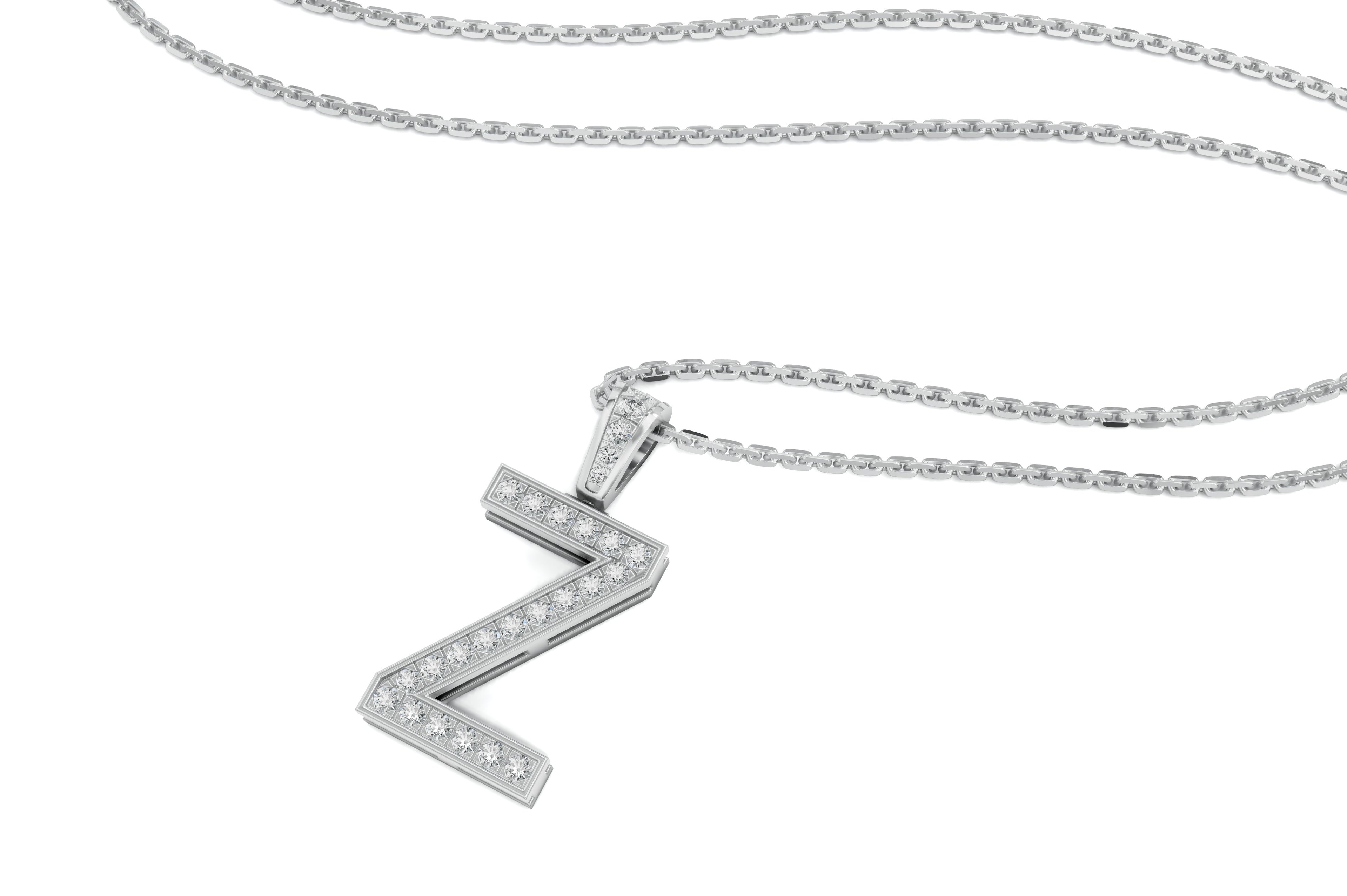 Platinized Sterling Silver