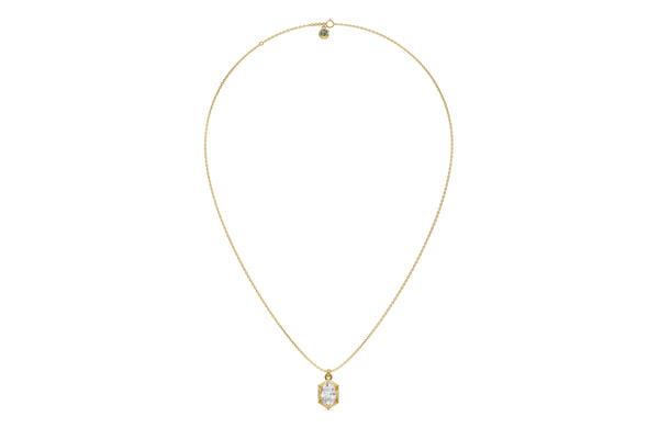 Svarit Oval Diamond Pendant
