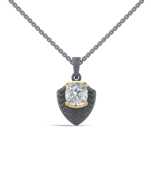 Enigma Chevron Gleam Pendant