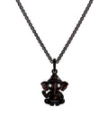 Chocolate-Brown Finished Silver
