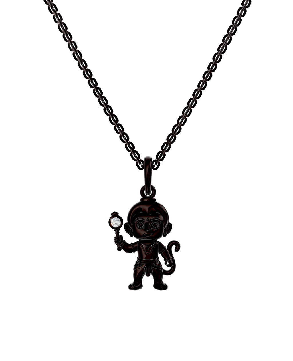 Chocolate-Brown Finished Silver