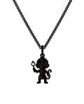 Chocolate-Brown Finished Silver