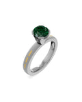Substance Flow Solitaire Ring