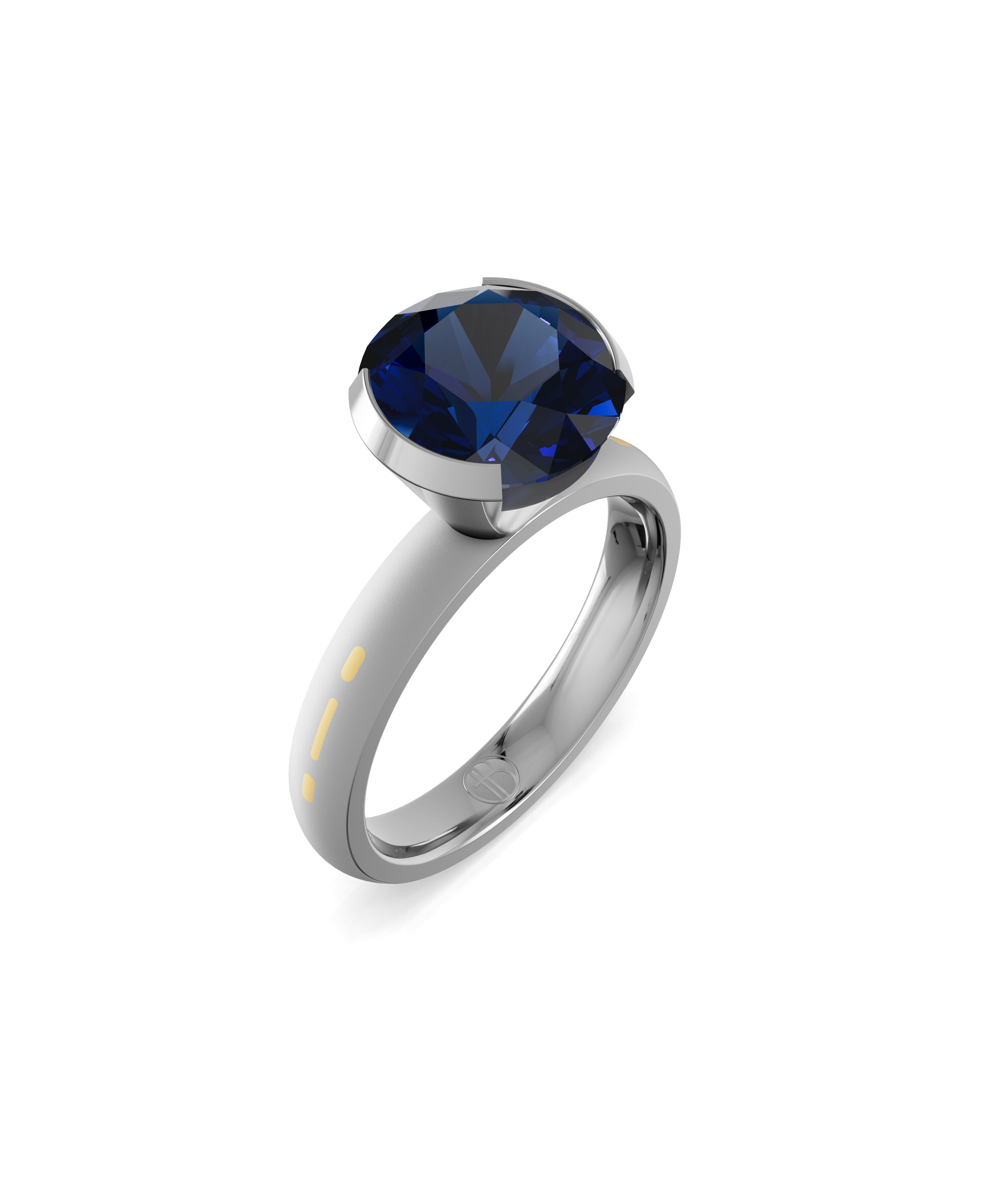 Substance Core Solitaire Ring