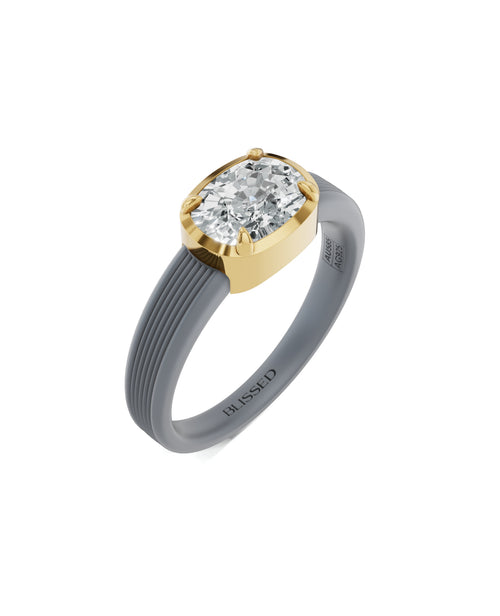 Enigma Radiant Aura Solitaire Ring
