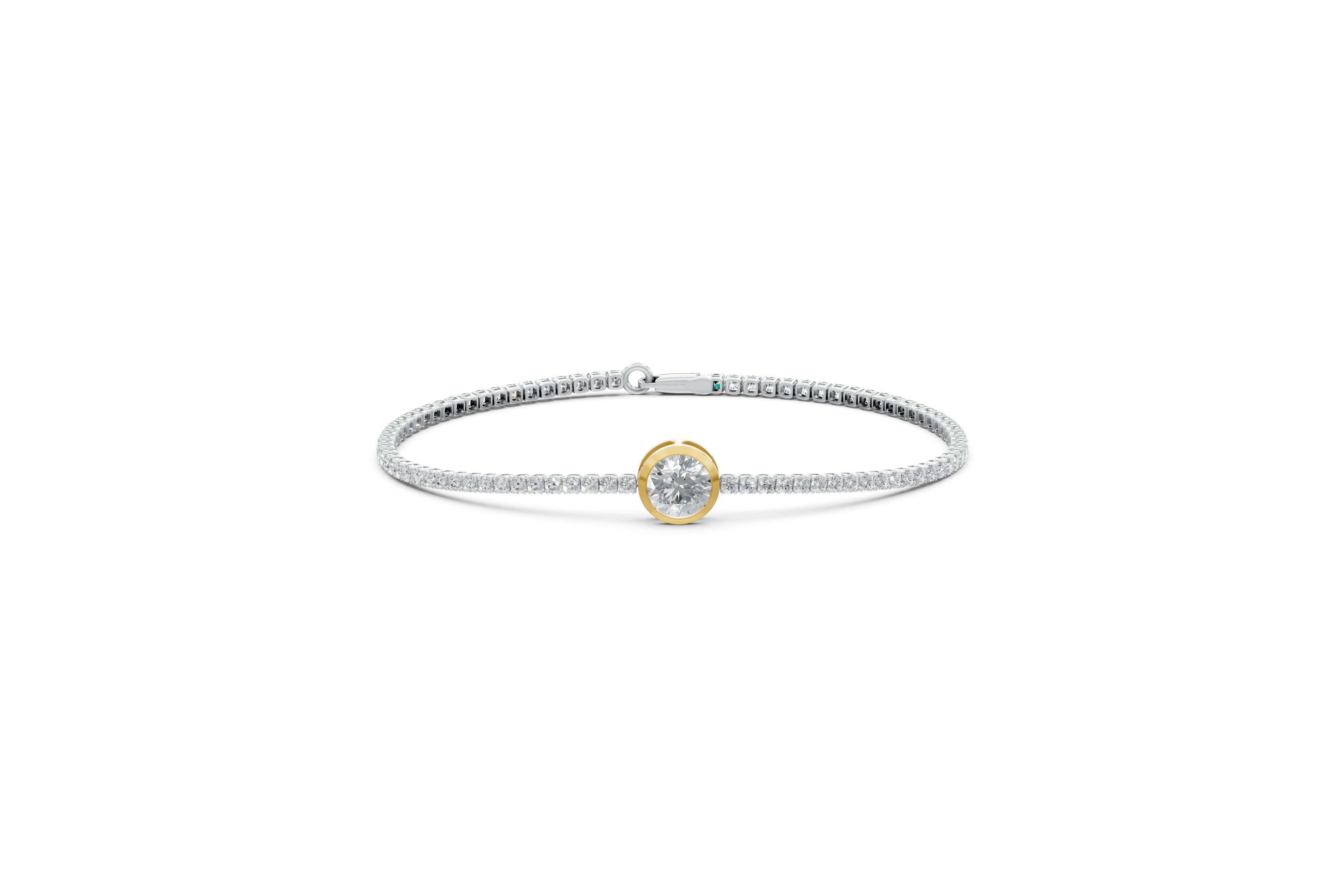Serena Solitare Tennis Bracelet