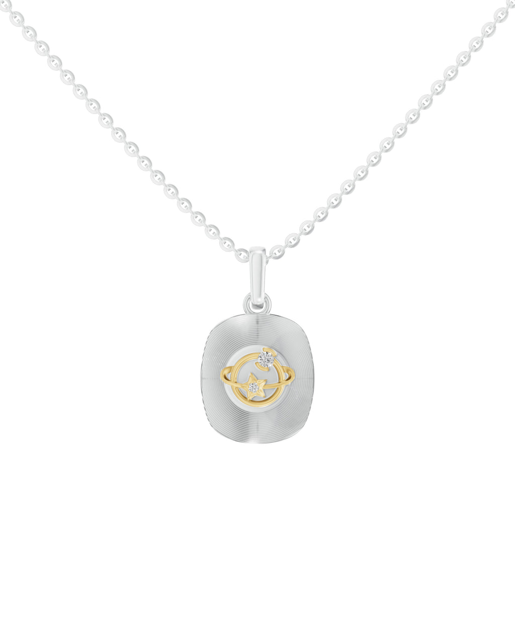 Sterling Silver and Gold Motif