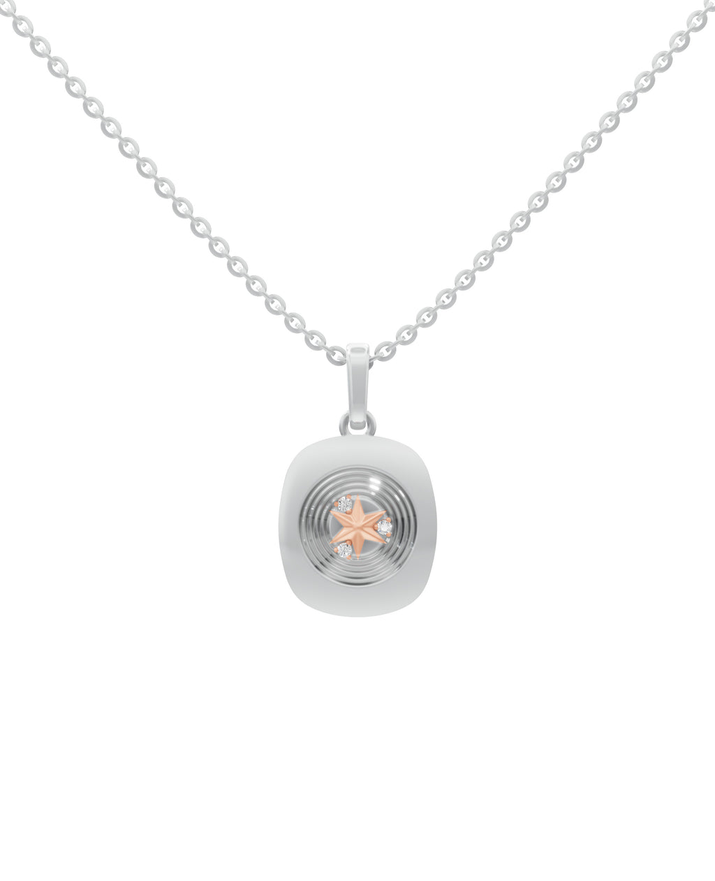 Sterling Silver and Gold Motif
