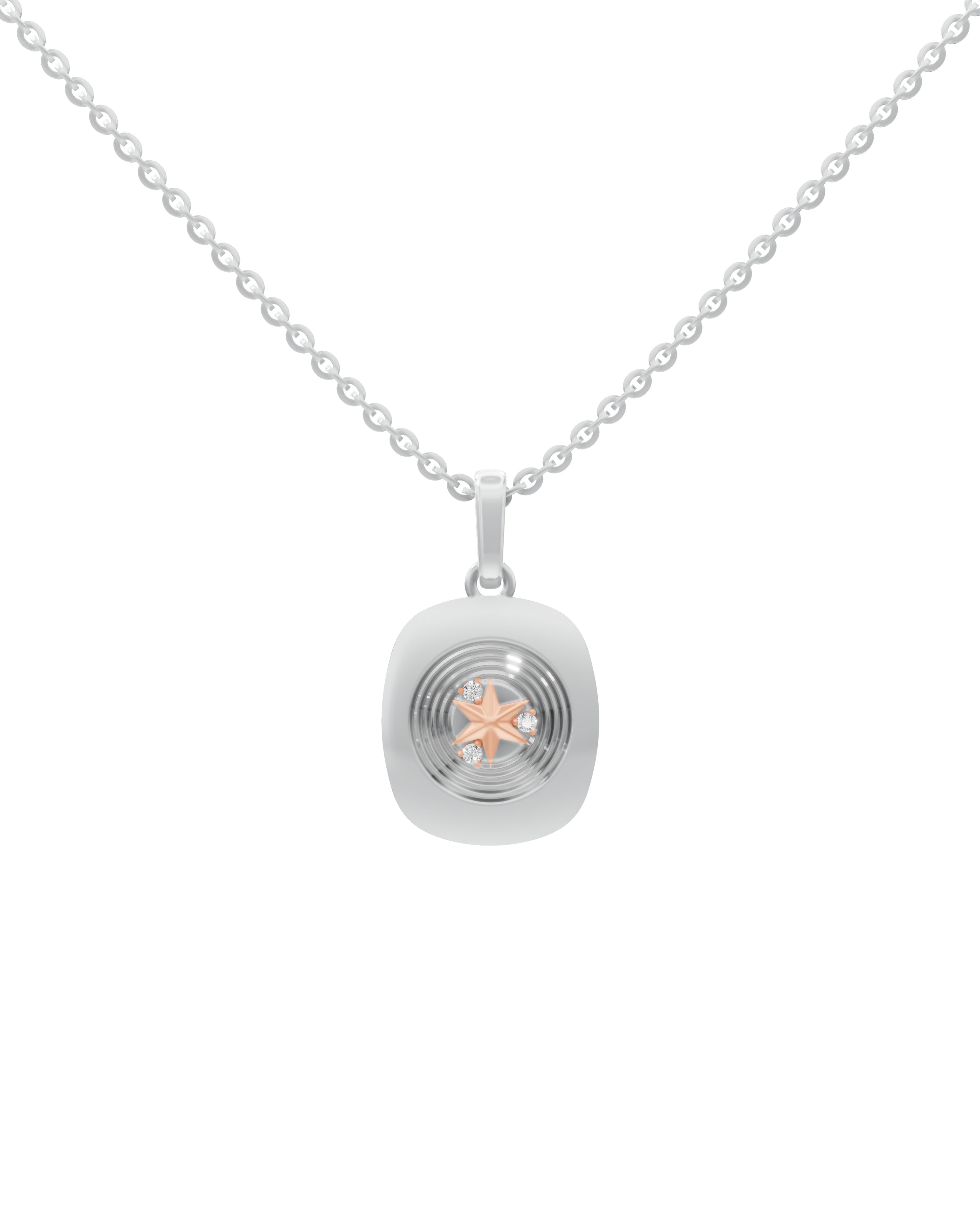 Sterling Silver and Gold Motif
