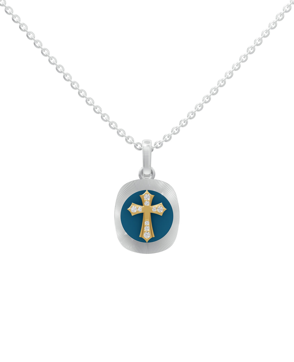 Sterling Silver and Gold Motif