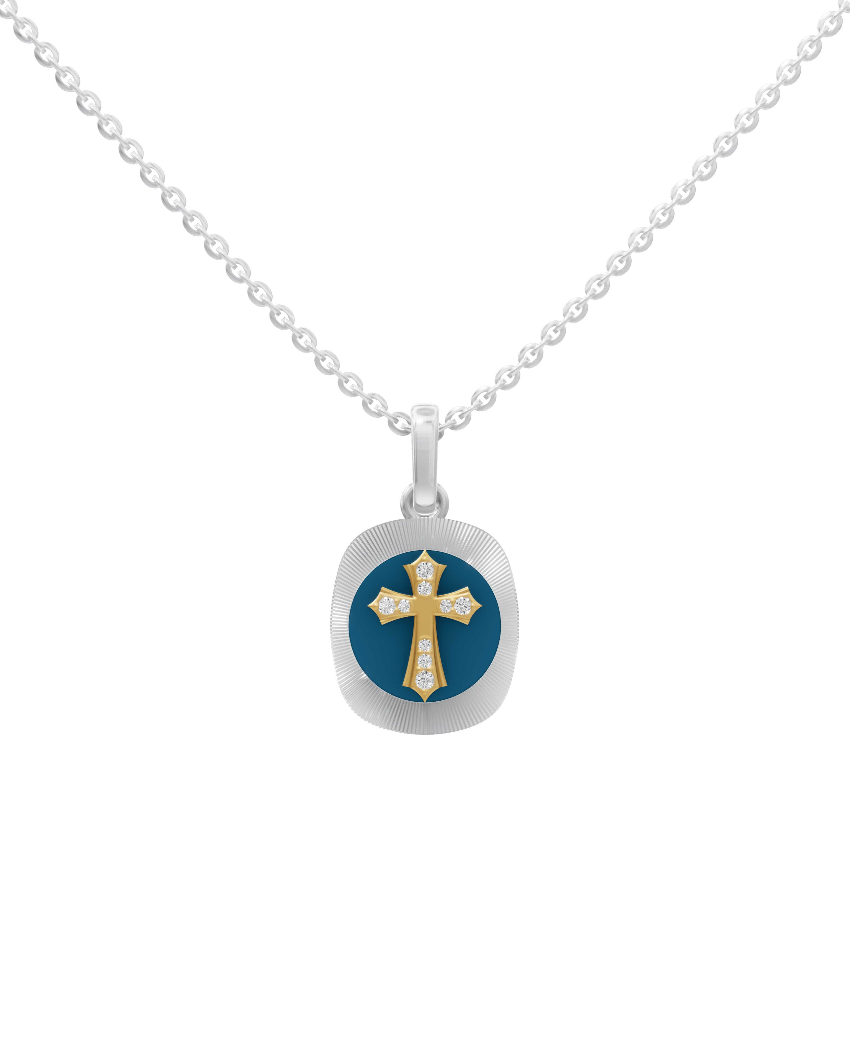 Sterling Silver and Gold Motif