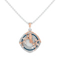 Sterling Silver and Gold Motif