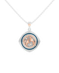 Sterling Silver and Gold Motif