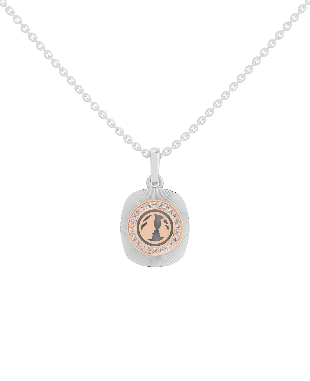 Sterling Silver and Gold Motif