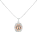 Sterling Silver and Gold Motif