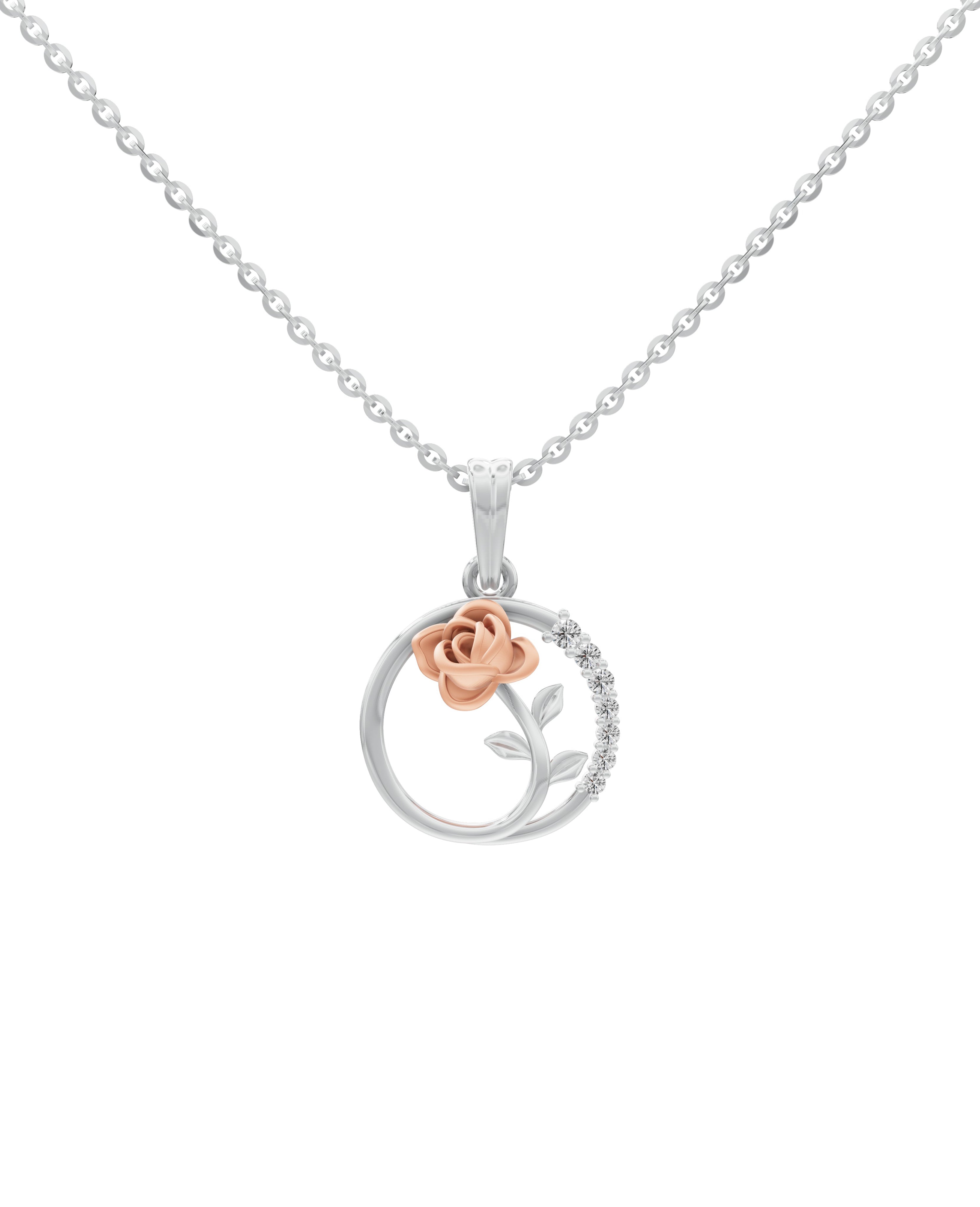 Sterling Silver with Gold motif