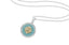 Izel Enamel Facet Pendant