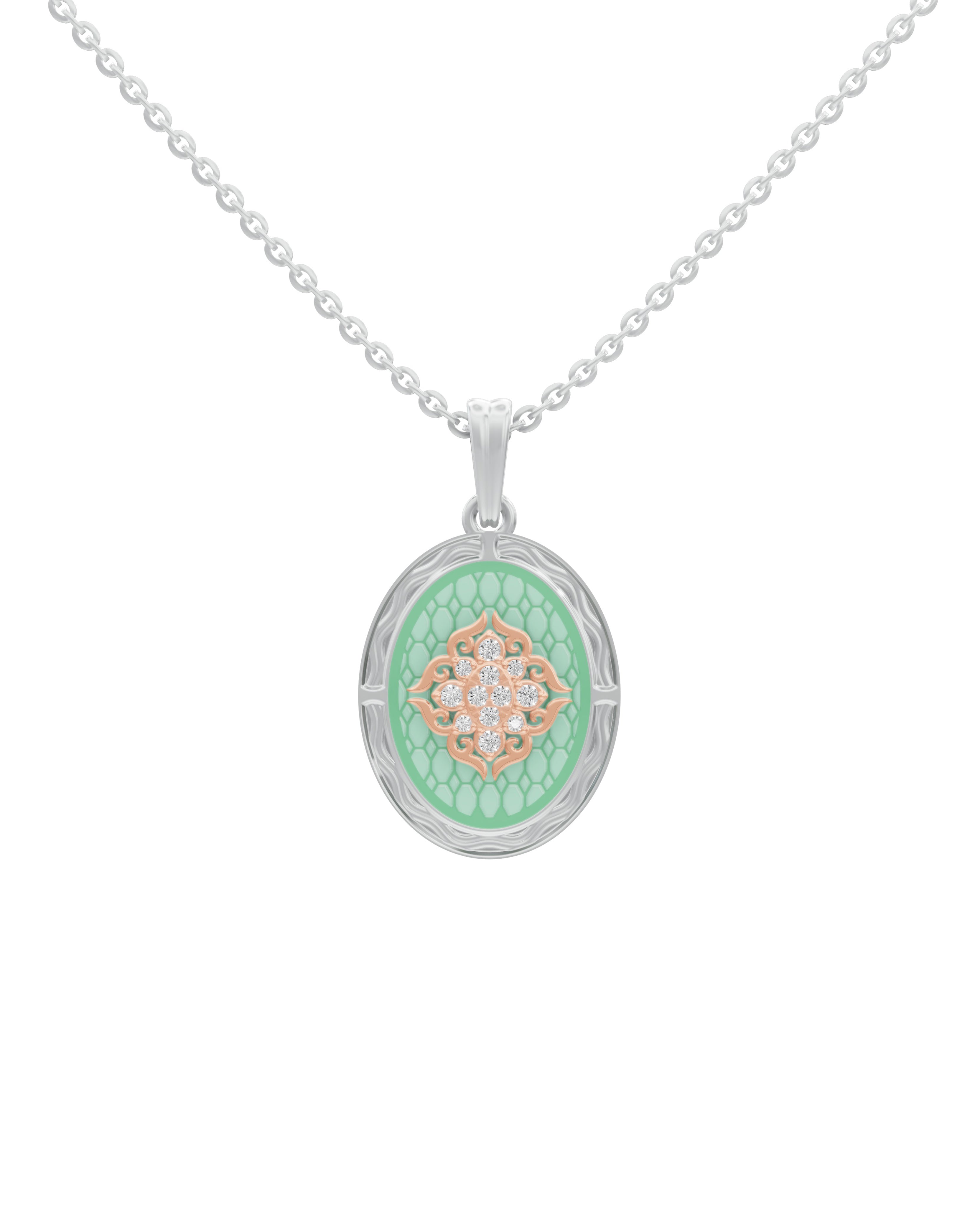 Sterling Silver and Gold Motif