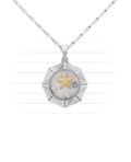 Women's silver pendant