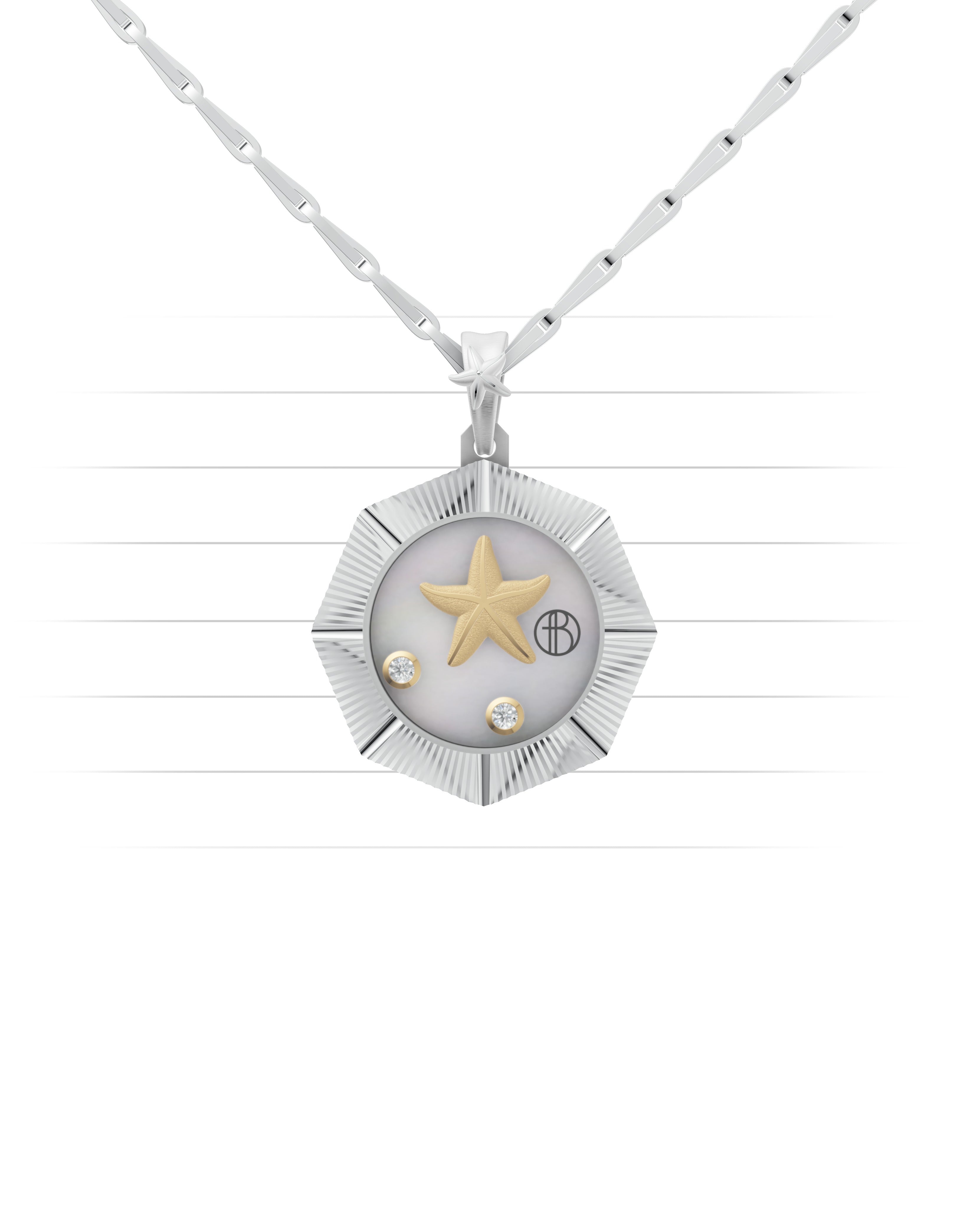 Women's silver pendant