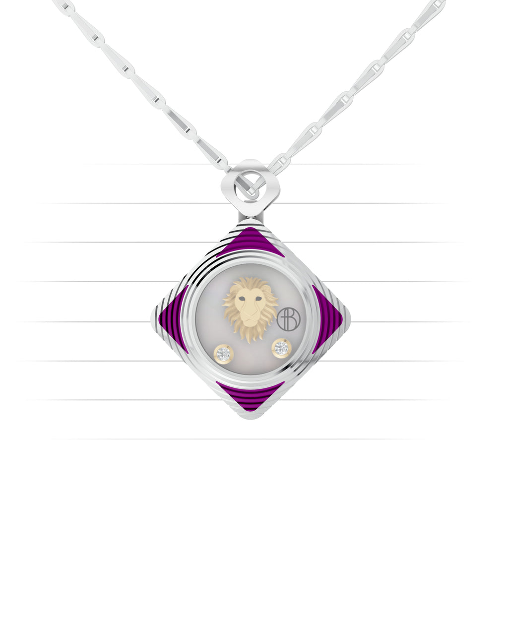 Women's silver pendant