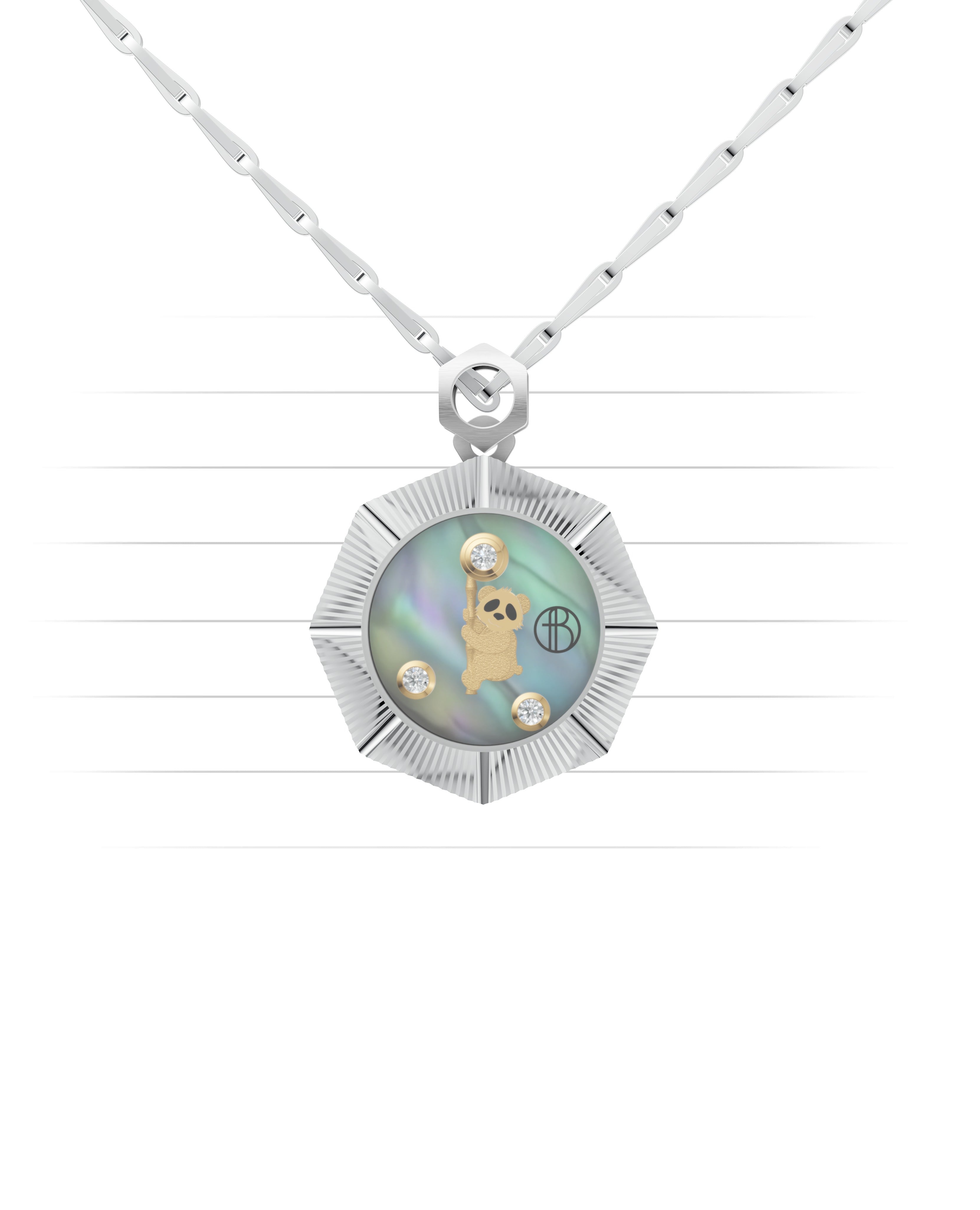 Women's silver pendant