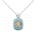 Women's silver pendant