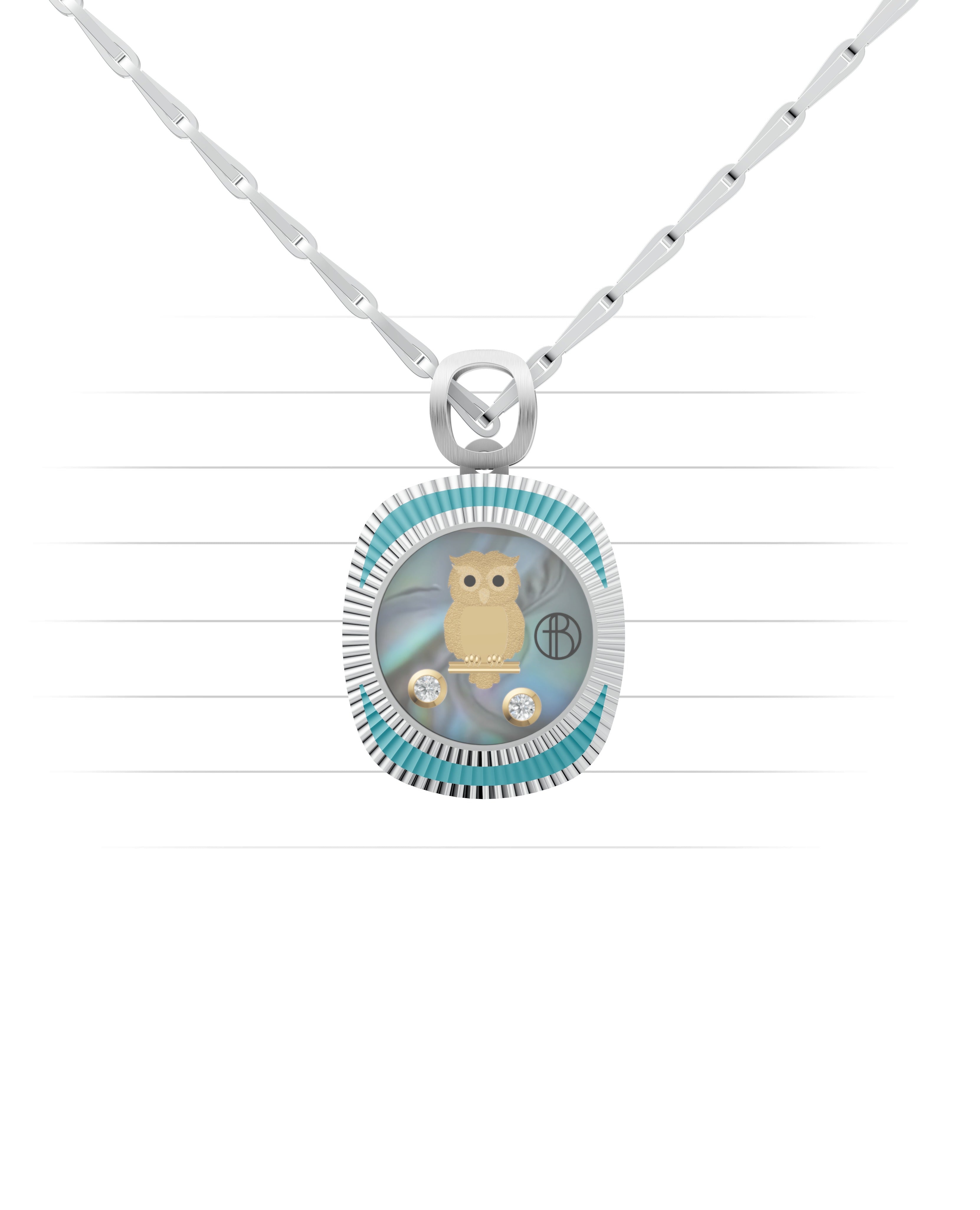 Women's silver pendant