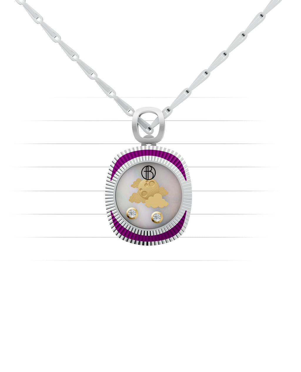 Women's silver pendant