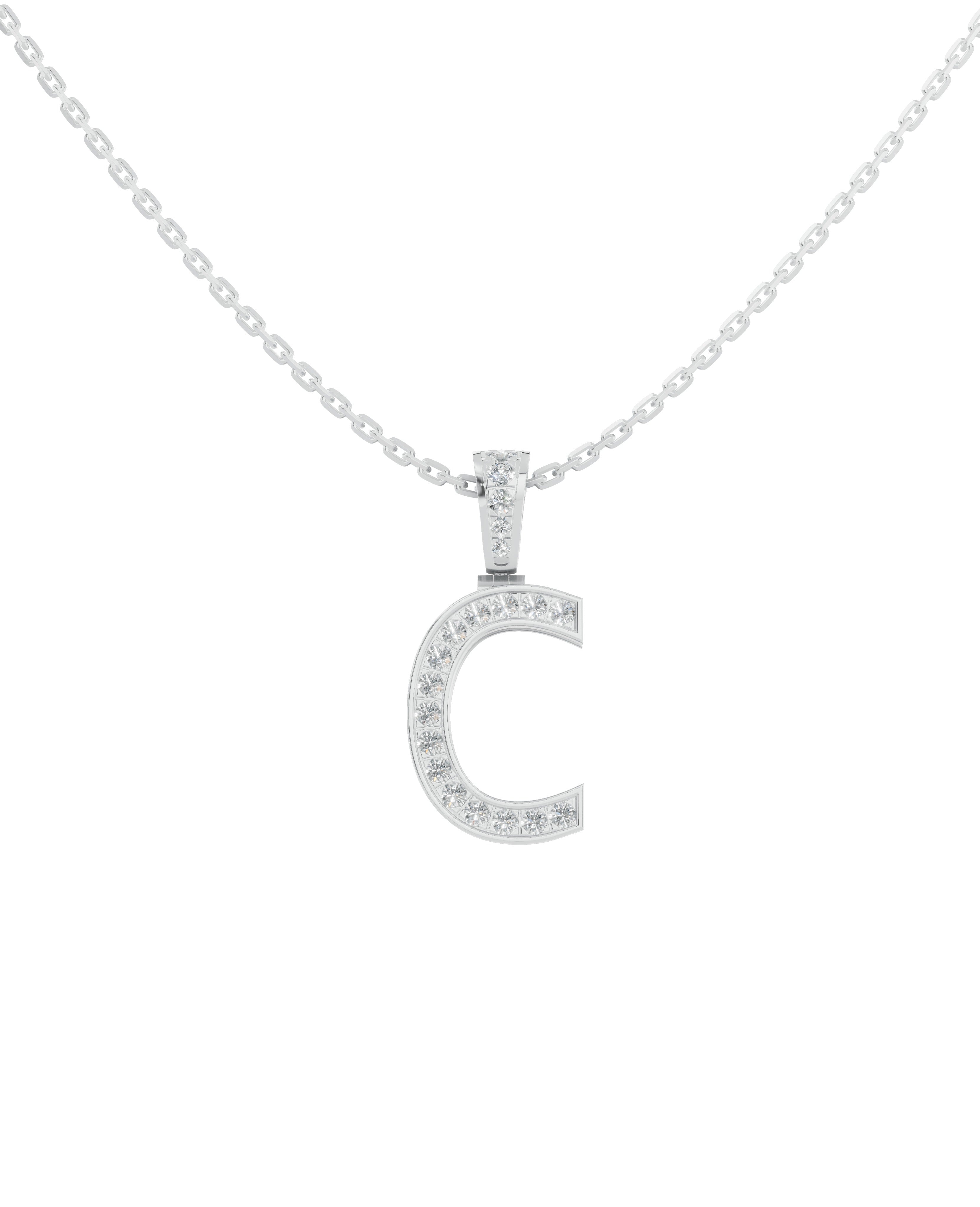 Platinized Sterling Silver