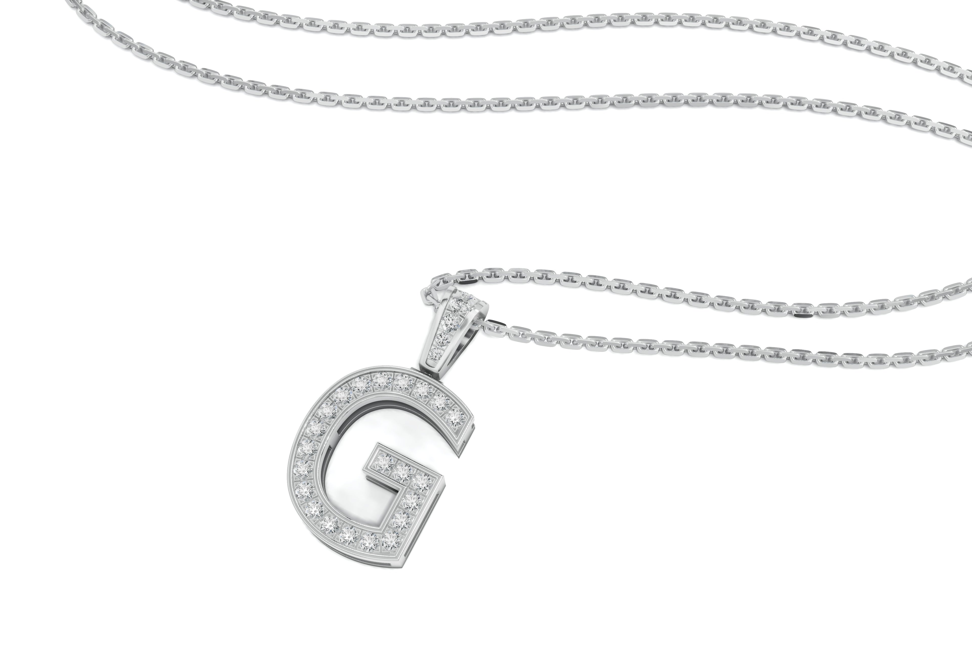 Platinized Sterling Silver