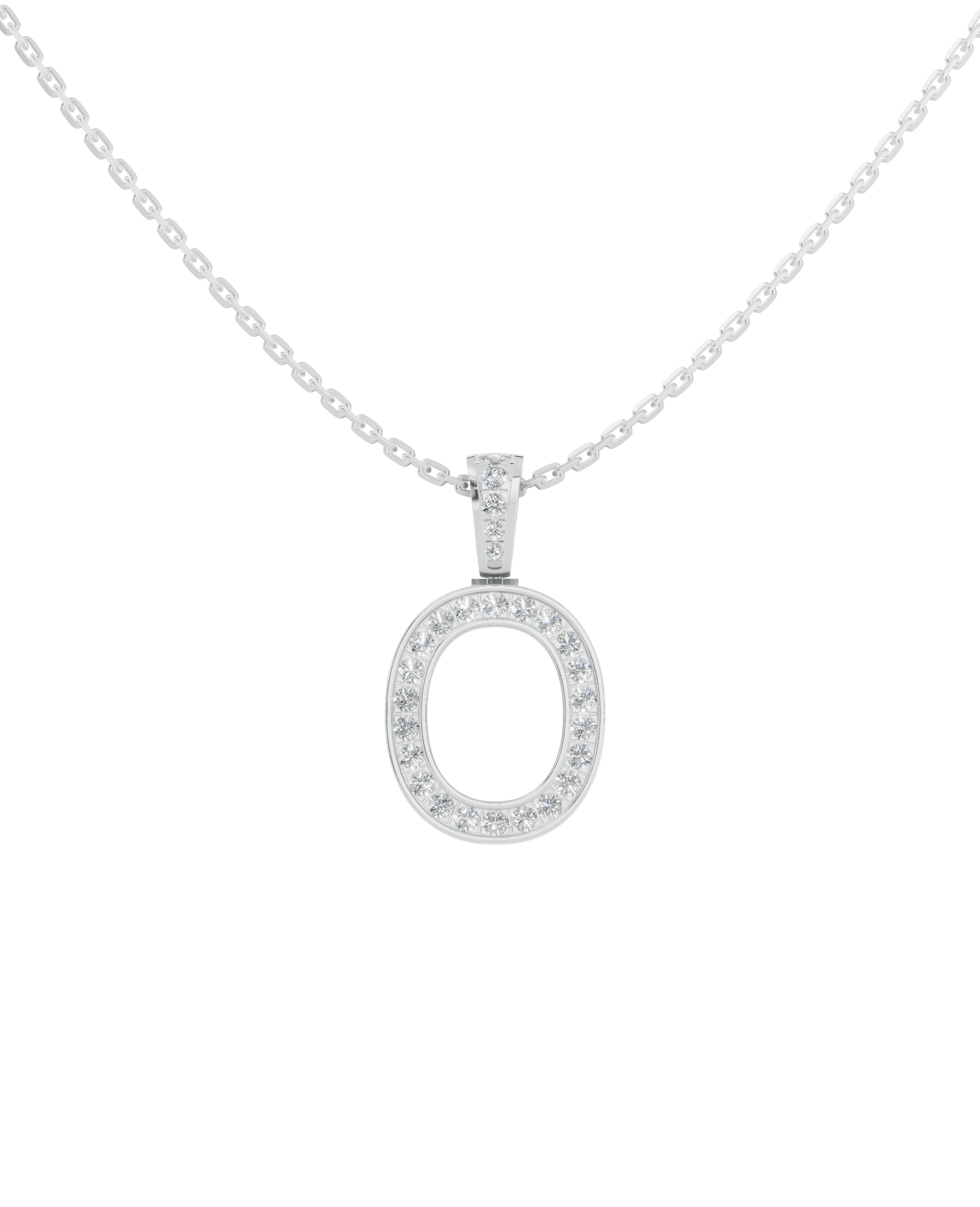 Platinized Sterling Silver