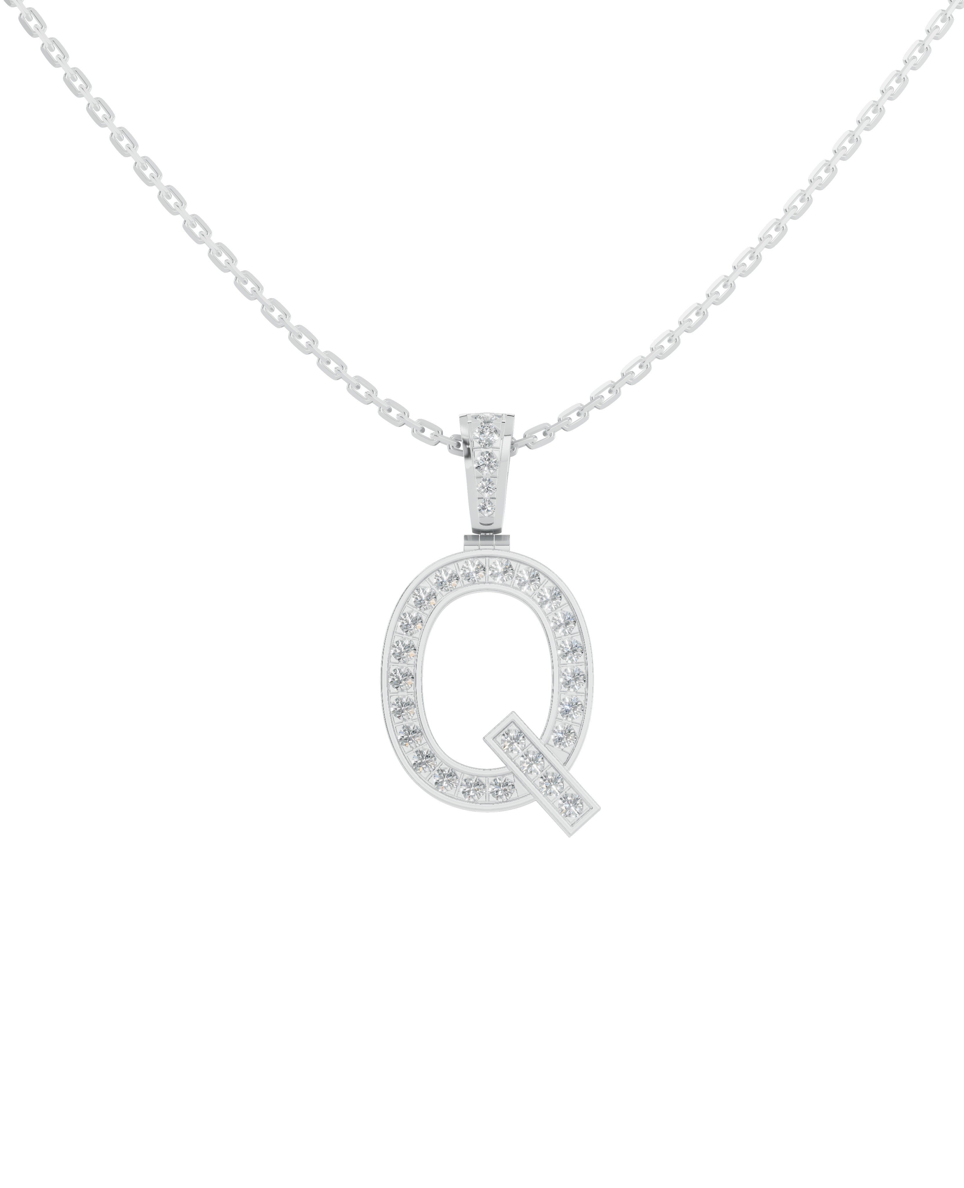 Platinized Sterling Silver