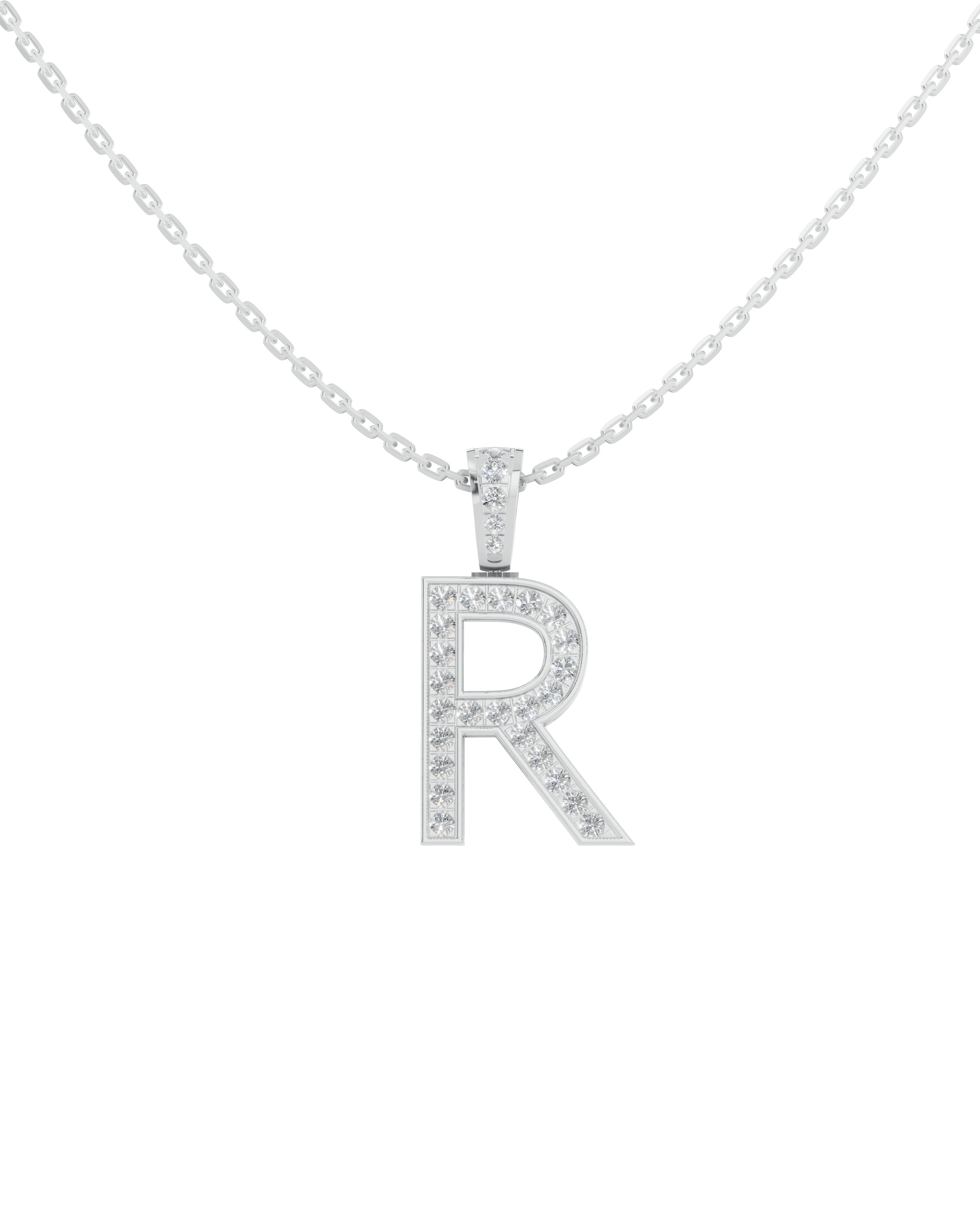 Platinized Sterling Silver