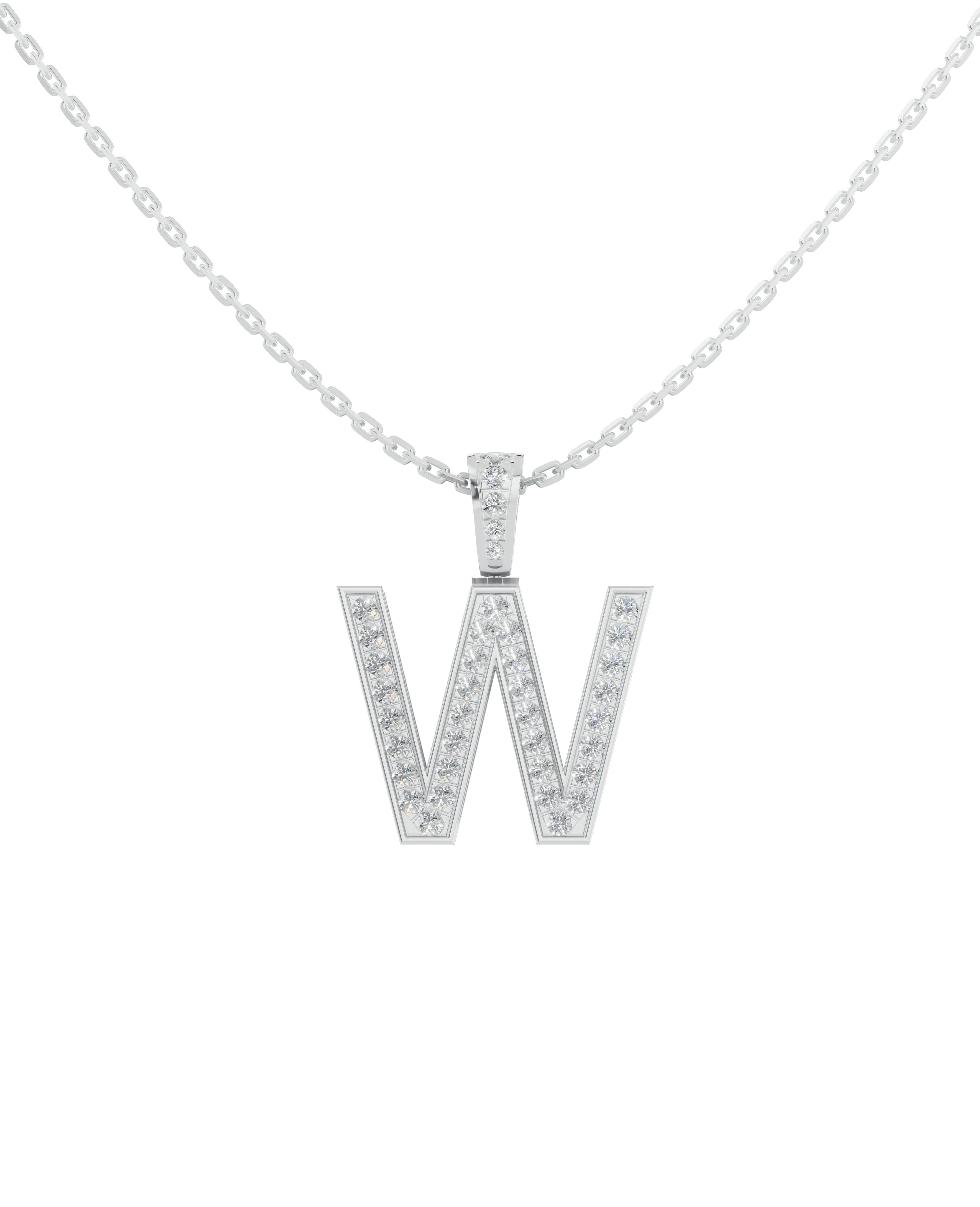 The Letter W pendant