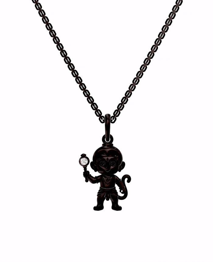Chocolate-Brown Finished Silver