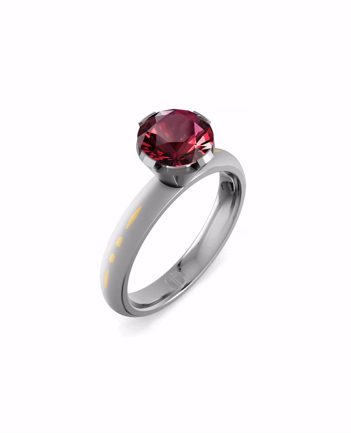 Substance Ignite Solitaire Ring