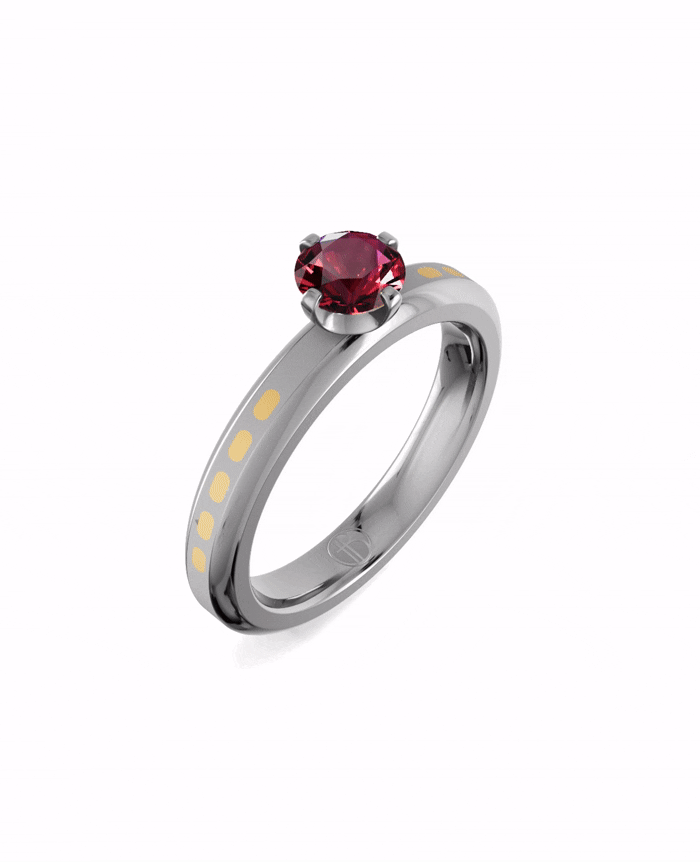 Substance Ember Solitaire Ring