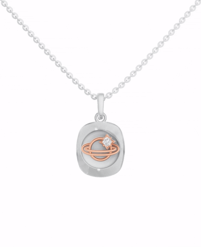 Sterling Silver and Gold Motif