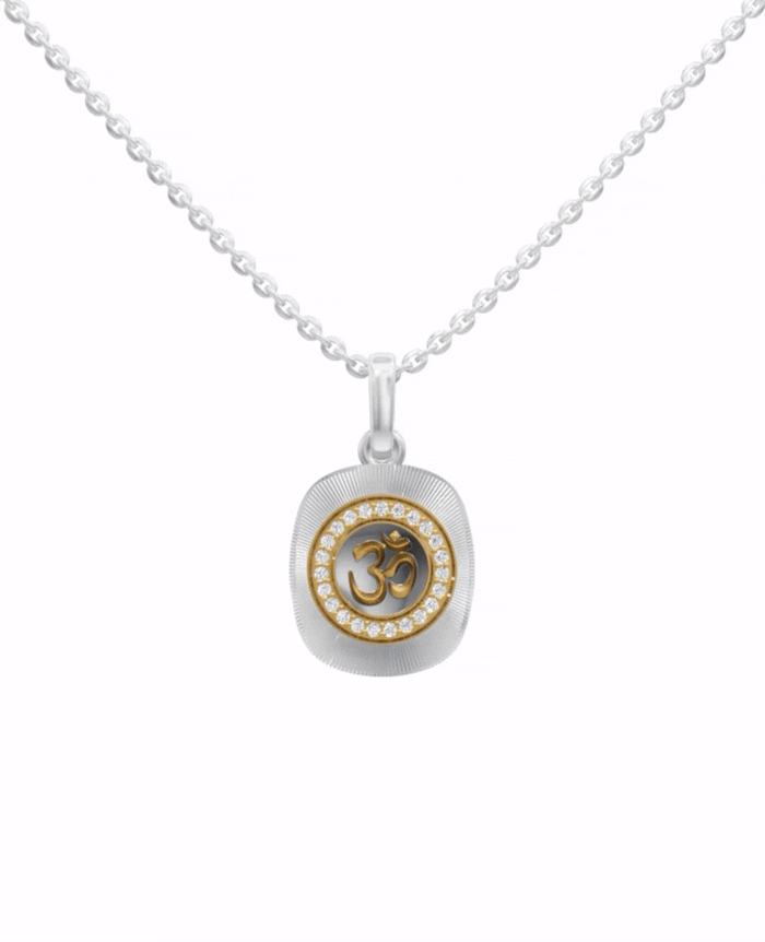 Sterling Silver and Gold Motif