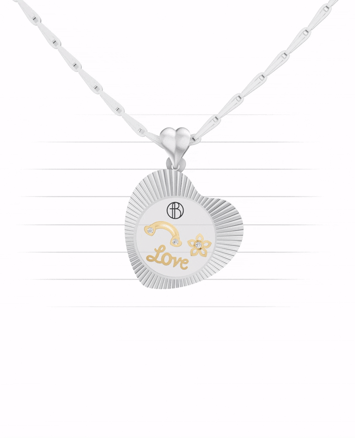 Women's silver pendant
