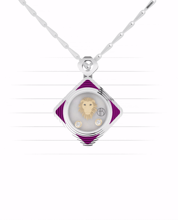 Women's silver pendant