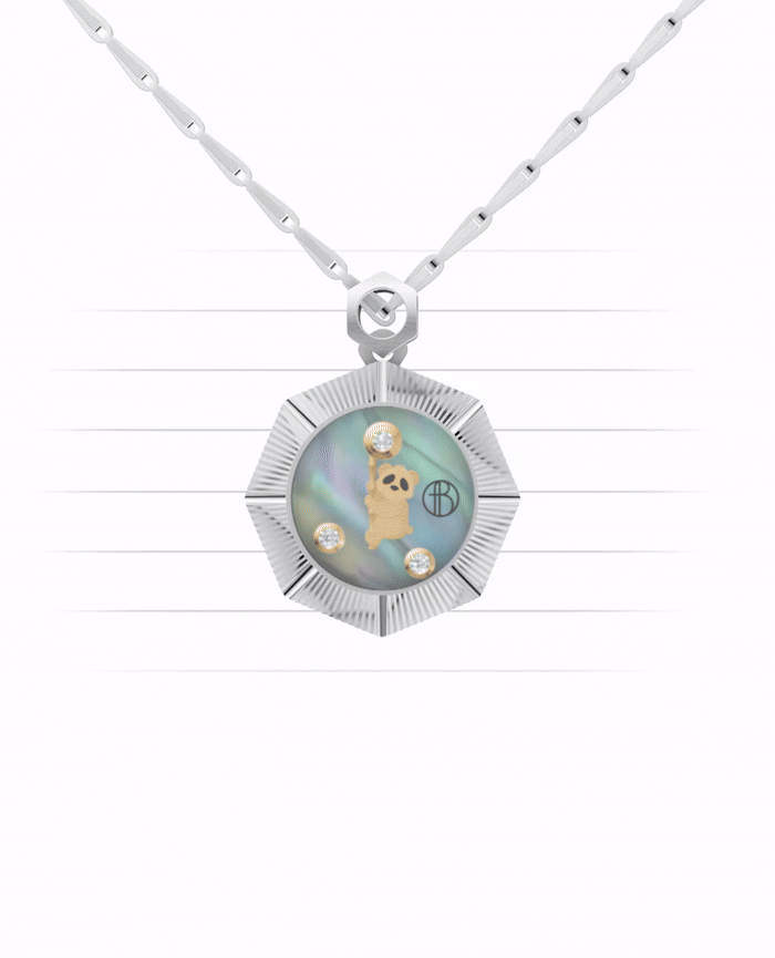 Women's silver pendant