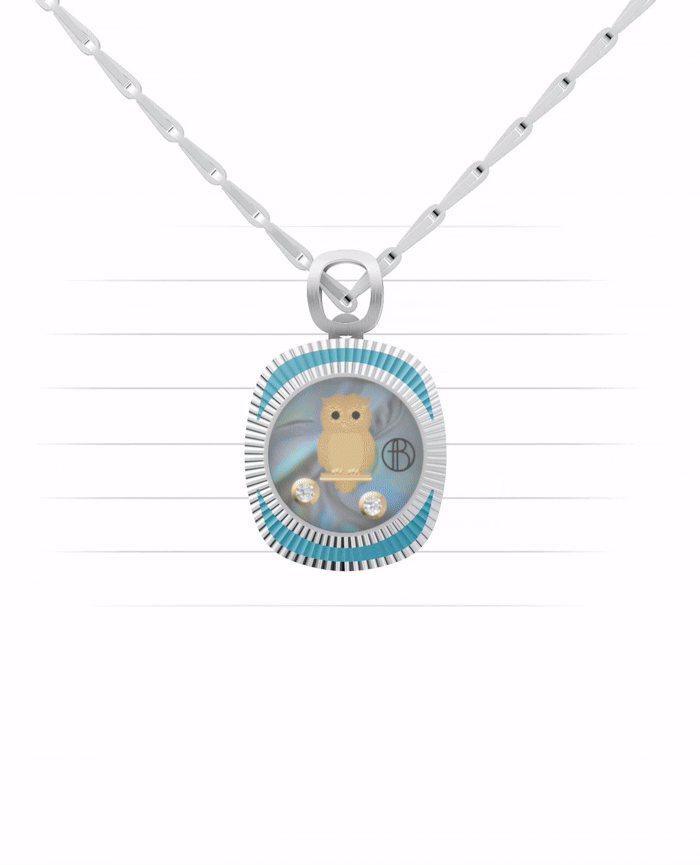 Women's silver pendant