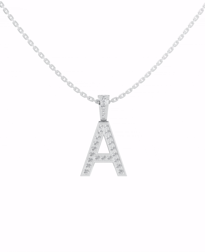 Platinized Sterling Silver