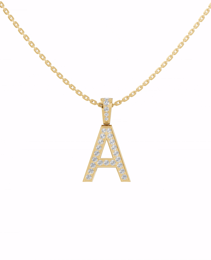 The Letter A pendant