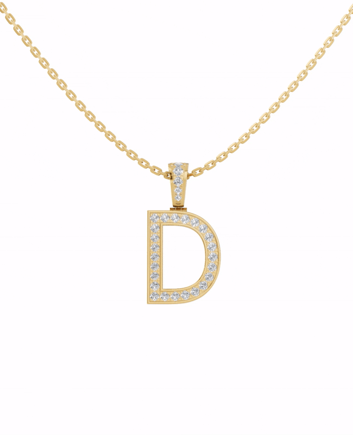 The Letter D pendant